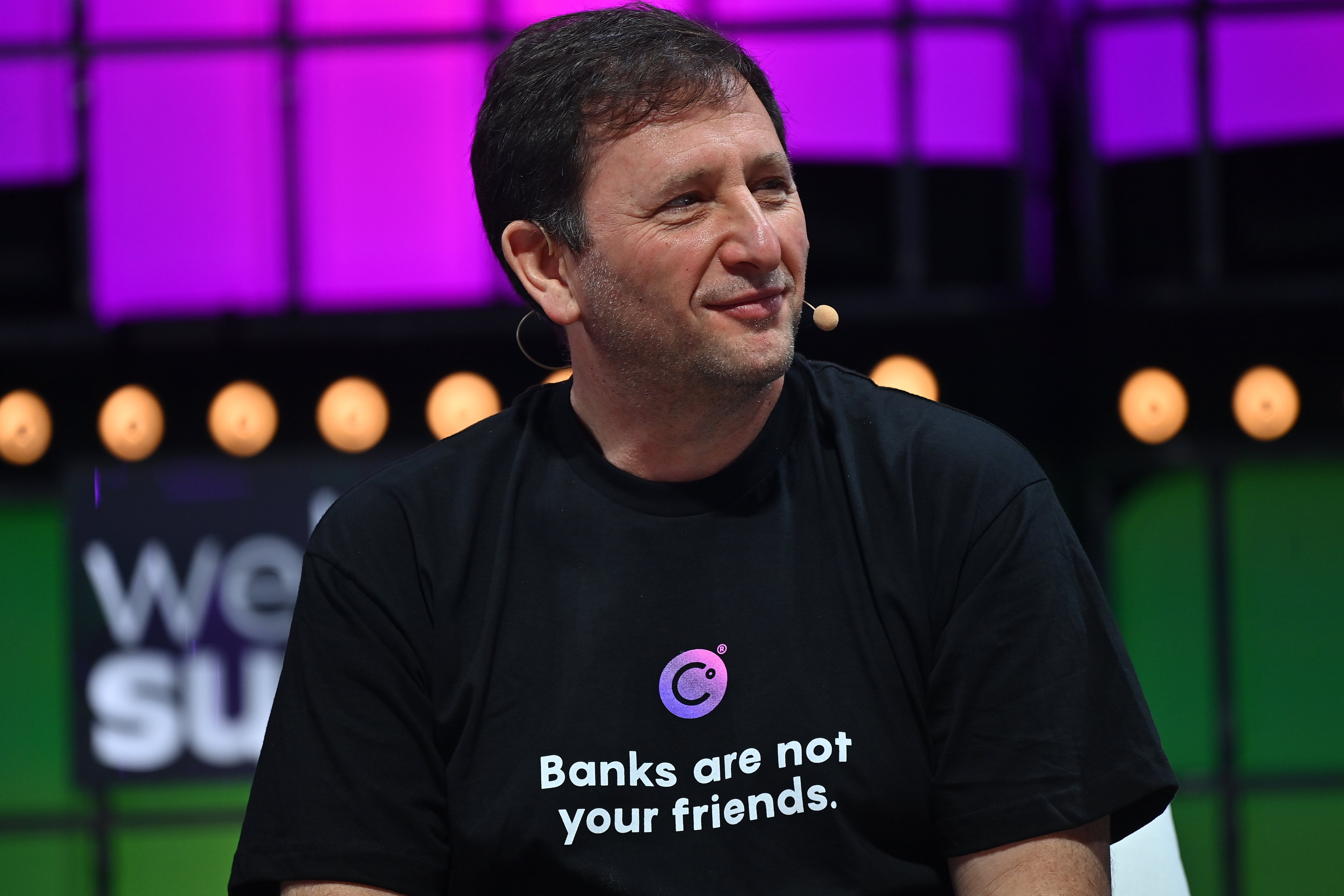 Alex Mashinsky at Web Summit (2021)